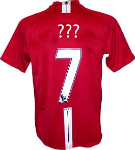 The greatest number 7 of Manchester United!