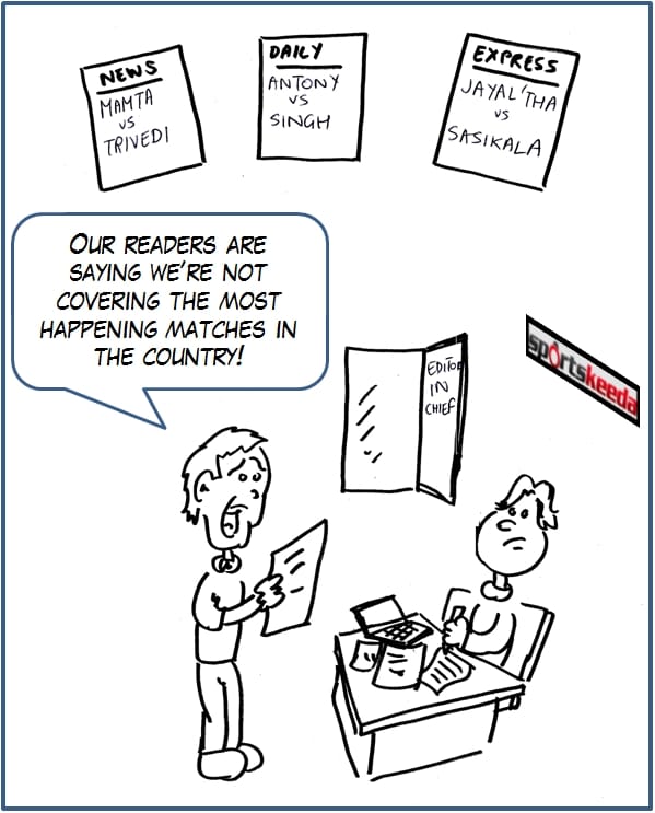 Crisis at the Sportskeeda office!