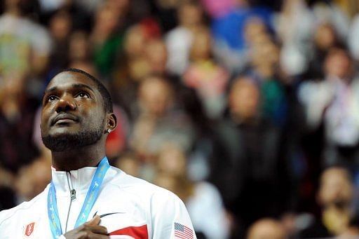 Justin Gatlin of the US, who said he both he and Dwain Chambers have Justin Gatlin of the US, who said he both he and Dwain Chambers have