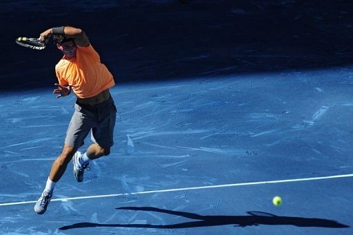 Nadal insisted he would not play the Madrid tournament if the blue clay remains in place in 2013 Nadal insisted he would not play the Madrid tournament if the blue clay remains in place in 2013
