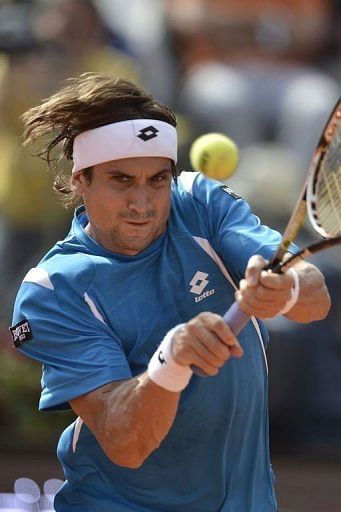 Spain's David Ferrer Spain's David Ferrer