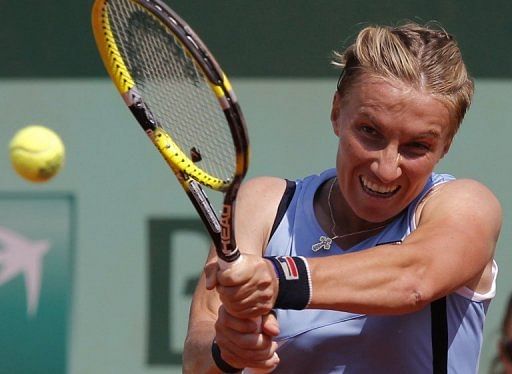 Russia's Svetlana Kuznetsova was making her 40th Grand Slam appearance and eased to a comfortable 6-1, 6-3 win Russia's Svetlana Kuznetsova was making her 40th Grand Slam appearance and eased to a comfortable 6-1, 6-3 win