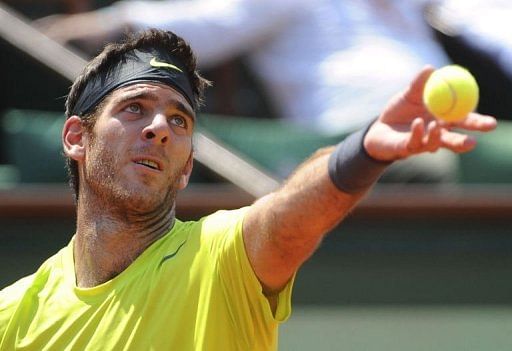 Argentina's Juan Martin Del Potro took just three hours to defeat his Spanish rival Argentina's Juan Martin Del Potro took just three hours to defeat his Spanish rival