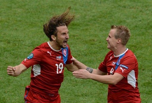 Czech Republic kept their Euro 2012 hopes alive with a 2-1 win over Greece Czech Republic kept their Euro 2012 hopes alive with a 2-1 win over Greece