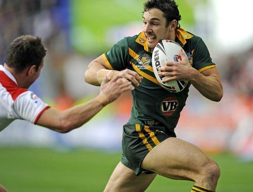 Billy Slater (right) Billy Slater (right)