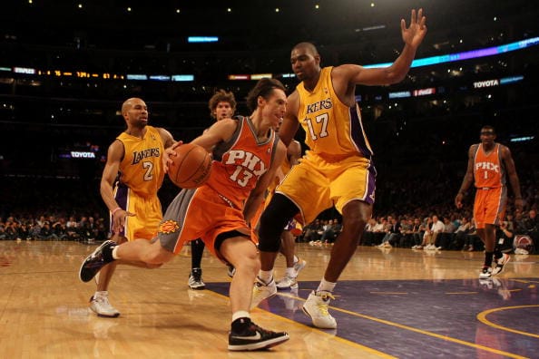 Nash: "Young man, I am going to have to teach you some moves!"