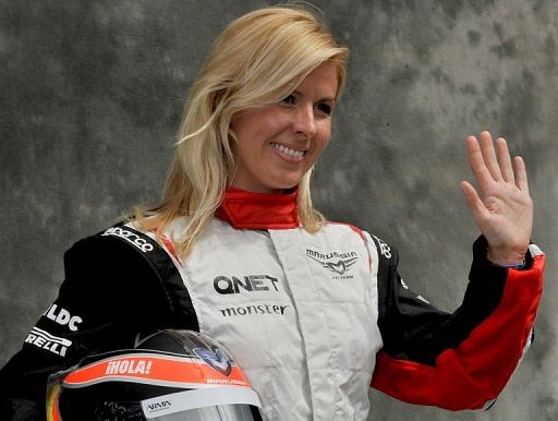 Maria De Villota, pictured in March Maria De Villota, pictured in March