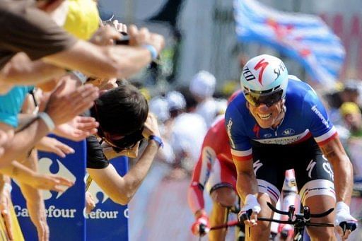 Chavanel has been sick with a chest infection in recent days and had been taking antibiotics Chavanel has been sick with a chest infection in recent days and had been taking antibiotics