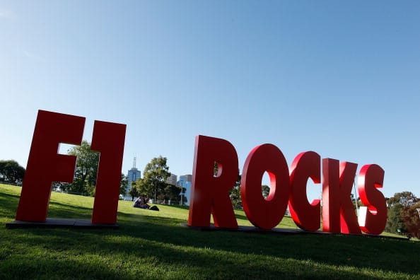 F1 Rocks! In Melbourne