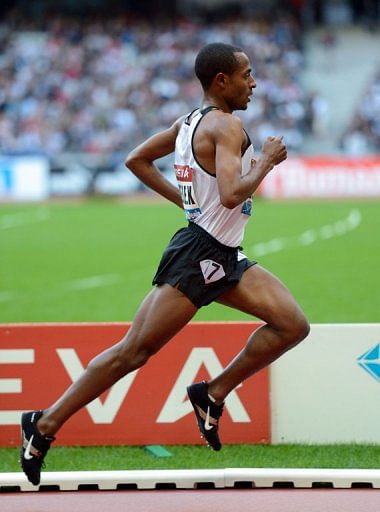 Kenenisa Bekele, pictured during the IAAF Diamond League athletics Areva meeting in Saint-Denis, on July 6 Kenenisa Bekele, pictured during the IAAF Diamond League athletics Areva meeting in Saint-Denis, on July 6