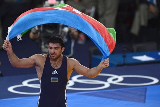 Azerbaijan's Sharif Sharifov Azerbaijan's Sharif Sharifov