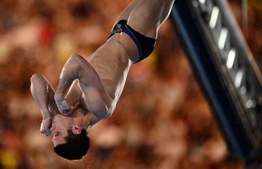 David Boudia, shown on Saturday, said if he and Tom Daley could hold China at Rio 2016 David Boudia, shown on Saturday, said if he and Tom Daley could hold China at Rio 2016