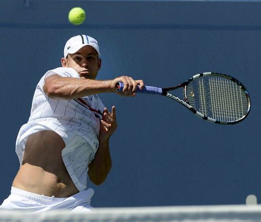 Andy Roddick of the US Andy Roddick of the US