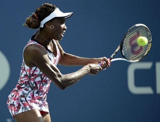 Venus Williams of the US Venus Williams of the US
