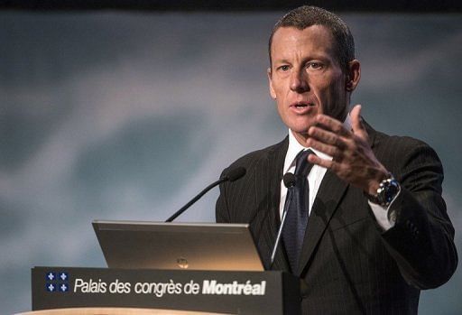Lance Armstrong speaks about Lance Armstrong speaks about