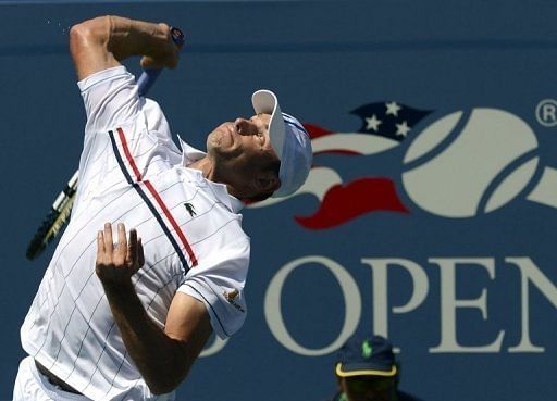 Andy Roddick of the US Andy Roddick of the US