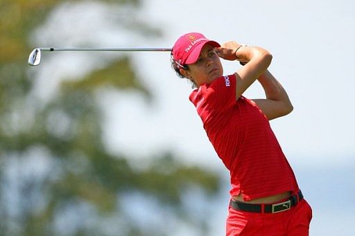 Dewi Claire Schreefel was among the 33 players who had to complete the first round on Friday morning Dewi Claire Schreefel was among the 33 players who had to complete the first round on Friday morning