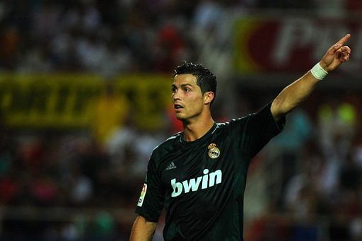 Cristiano Ronaldo offered only the most muted of celebrations for his brace of goals against Granada Cristiano Ronaldo offered only the most muted of celebrations for his brace of goals against Granada