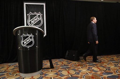 Gary Bettman said the 2012 Kraft Hockeyville pre-season game scheduled for October 3 has been postponed until 2013 Gary Bettman said the 2012 Kraft Hockeyville pre-season game scheduled for October 3 has been postponed until 2013
