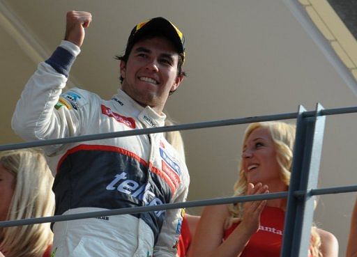 Sergio Perez enters the Singapore Grand Prix in ninth place Sergio Perez enters the Singapore Grand Prix in ninth place