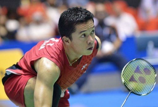 Taufik Hidayat of Indonesia Taufik Hidayat of Indonesia