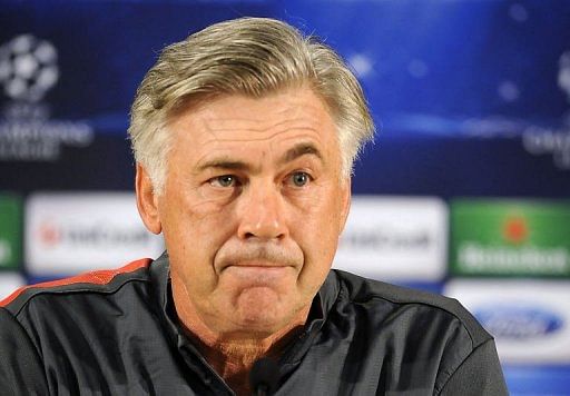 Paris Saint-Germain's coach Carlo Ancelotti Paris Saint-Germain's coach Carlo Ancelotti