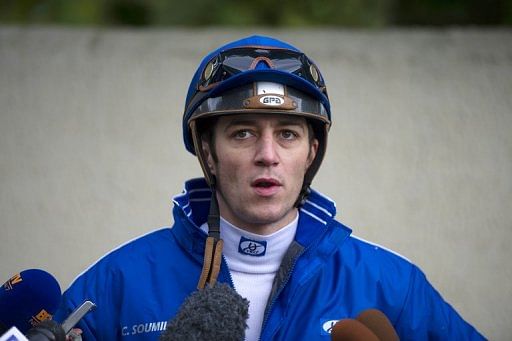 Orfevre's rider Christophe Soumillon faces a tough task Orfevre's rider Christophe Soumillon faces a tough task