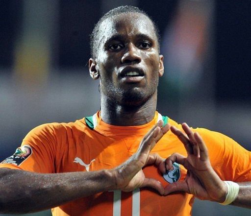 Ivory Coast star Didier Drogba Ivory Coast star Didier Drogba