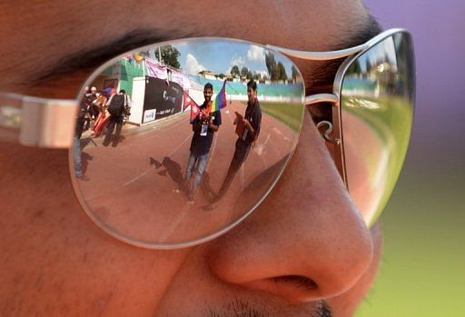 The three-day gay sports event kicked off with a football match between local teams The three-day gay sports event kicked off with a football match between local teams