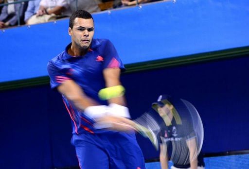 France's Jo-Wilfried Tsonga France's Jo-Wilfried Tsonga