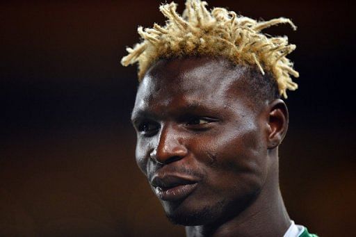 Burkina Faso&#39;s national football team forward Aristide Bance at Soccer City in Soweto, South Africa - photo_1360490854471-1-0