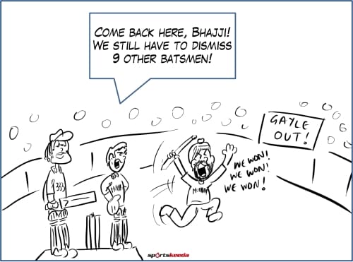 COMIC: Bhajji’s celebrations!
