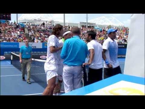 Video: Monaco/Lopez argue with Paes/Bhupathi