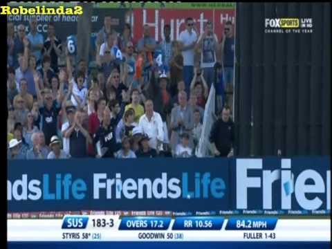 Video: Scott Styris scores 38 runs in an over