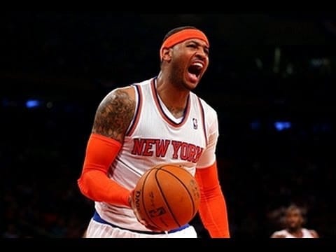 Video: Carmelo keeps the Knicks alive in game 5