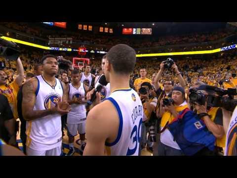 Video: Stephen Curry and the Warriors thank the fans