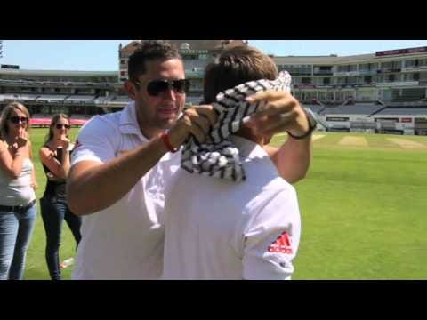 Video: Ian Bell and Tim Bresnan amazing trick shots