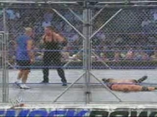 VIDEO: Mr. Mcmahon vs Brock Lesnar Steel Cage match