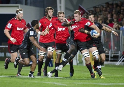 Crusaders down Blues in New Zealand derby