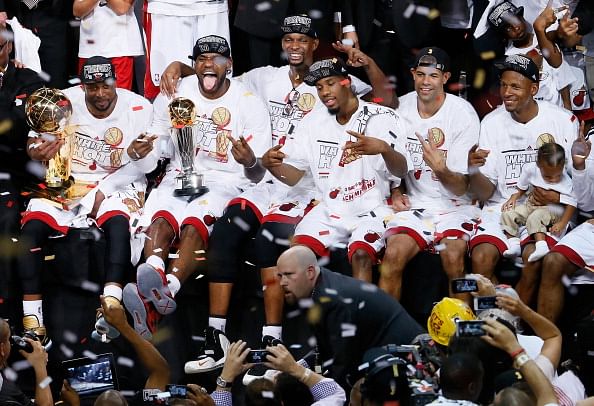 Heat Repeat Epic 2012 13 Finals End With Another Championship For