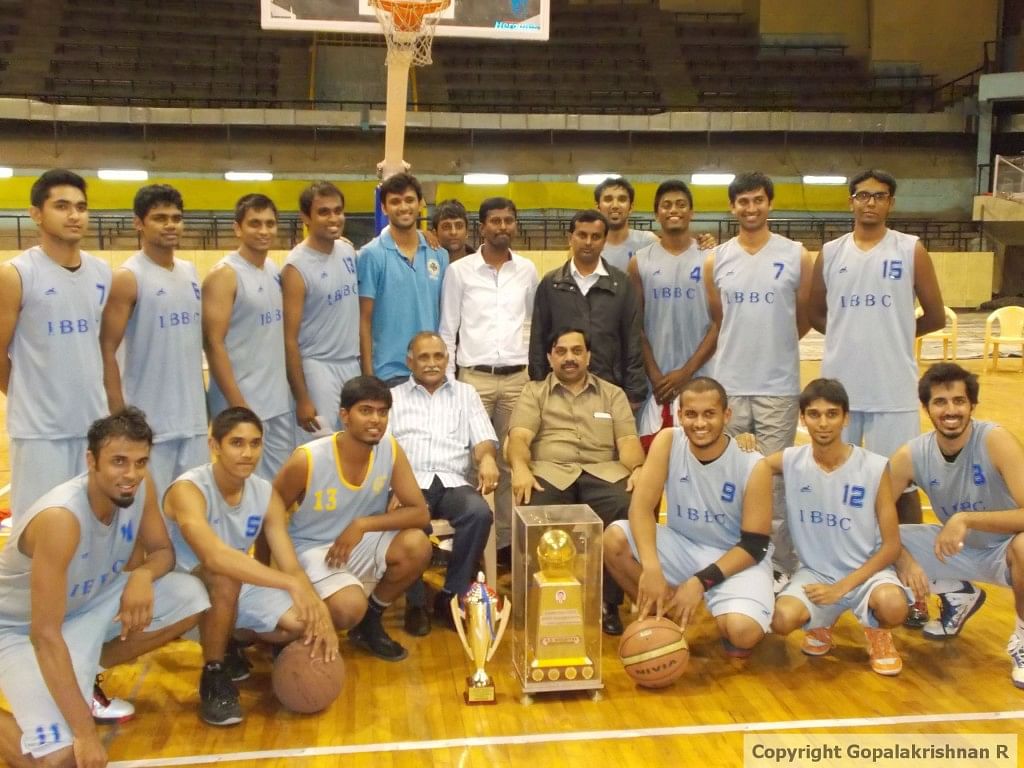 'B' Division Champions, Indiranagar Basketball Club.