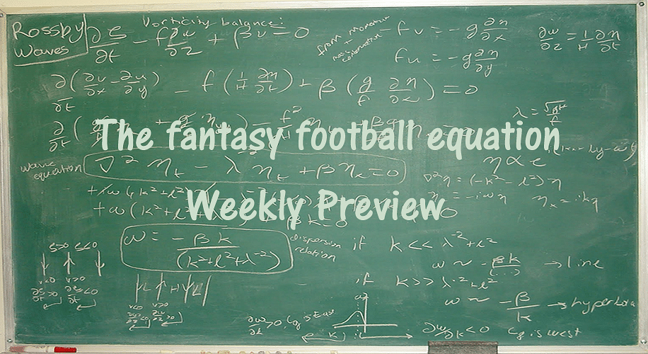 starting with a ‘get well soon’ to all Fantasy Football ...