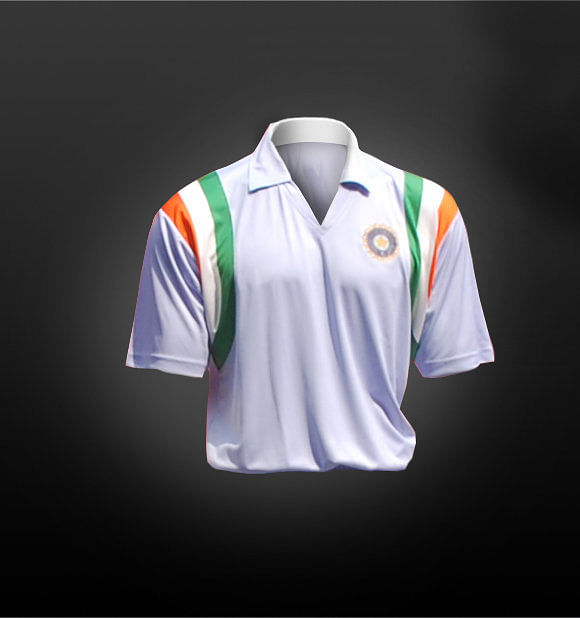 indian cricket team white jersey