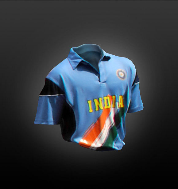 2003 world cup indian team jersey