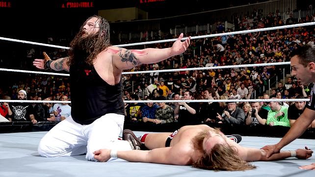 Bray Wyatt over Daniel Bryan