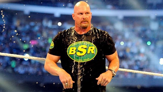 10 Greatest WWE superstars of all time - Slide 3 of 11:Stone Cold Steve Austin 