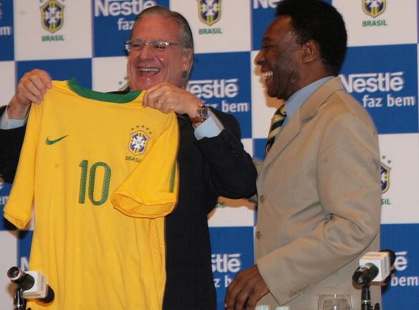 The best soccer players to have sported the number 10 jersey - Slide 1 of 8:Pele (Brazil)