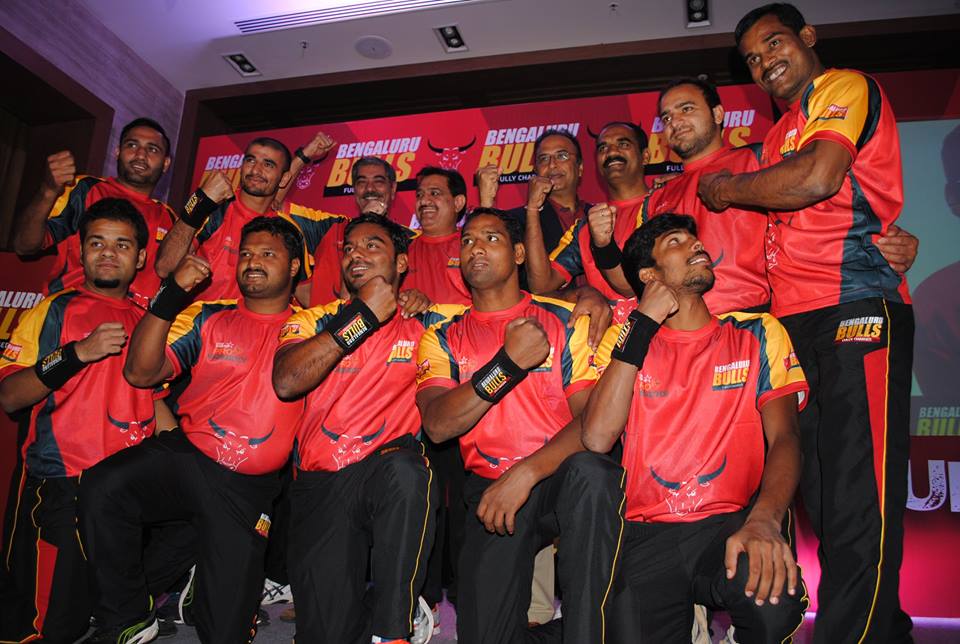 Pro Kabaddi League: Bengaluru Bulls Team Launched