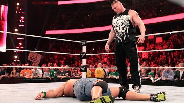 John Cena odnosi się po raz pierwszy do walki z Brockiem Lesnarem, promo starcia na SummerSlam