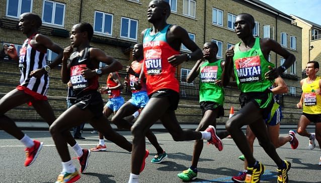 Long Distance Runners From Kenya